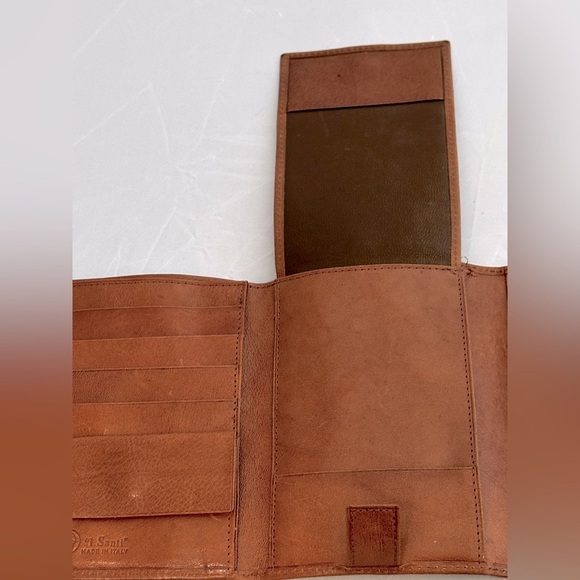 i Santi | Brown Leather Italian Wallet - Picture 6 of 6